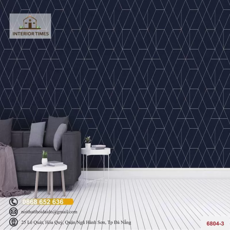 Giấy Dán Tường Albany 6804-3 - Nội Thất Thời Đại