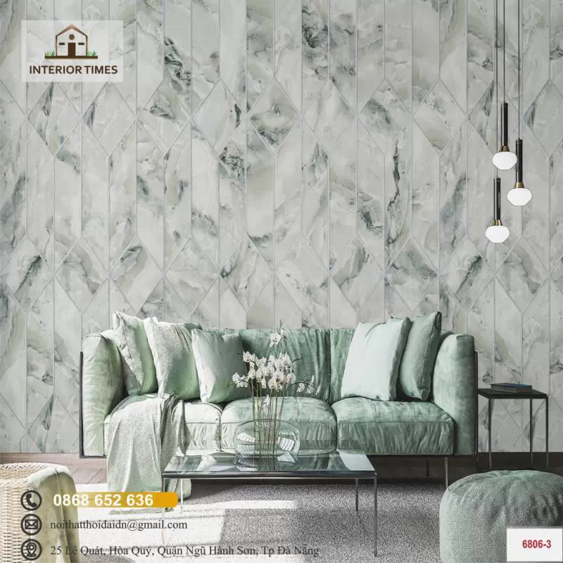Giấy Dán Tường Albany 6806-3 - Nội Thất Thời Đại