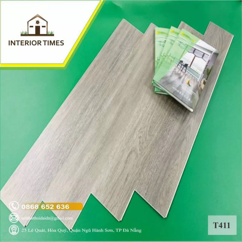 Sàn nhựa hèm khoá Tepflor T411
