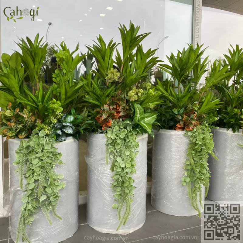 Thi Công Bồn Cây Giả Trọn Gói Tại Jollibee GO Hà Nam