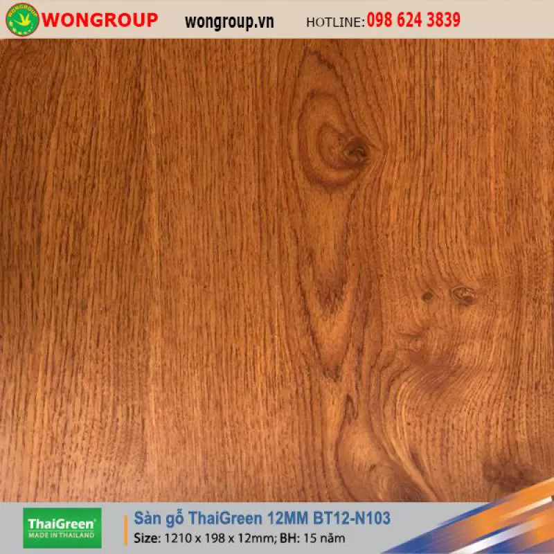 Sàn gỗ ThaiGreen BT12-N103