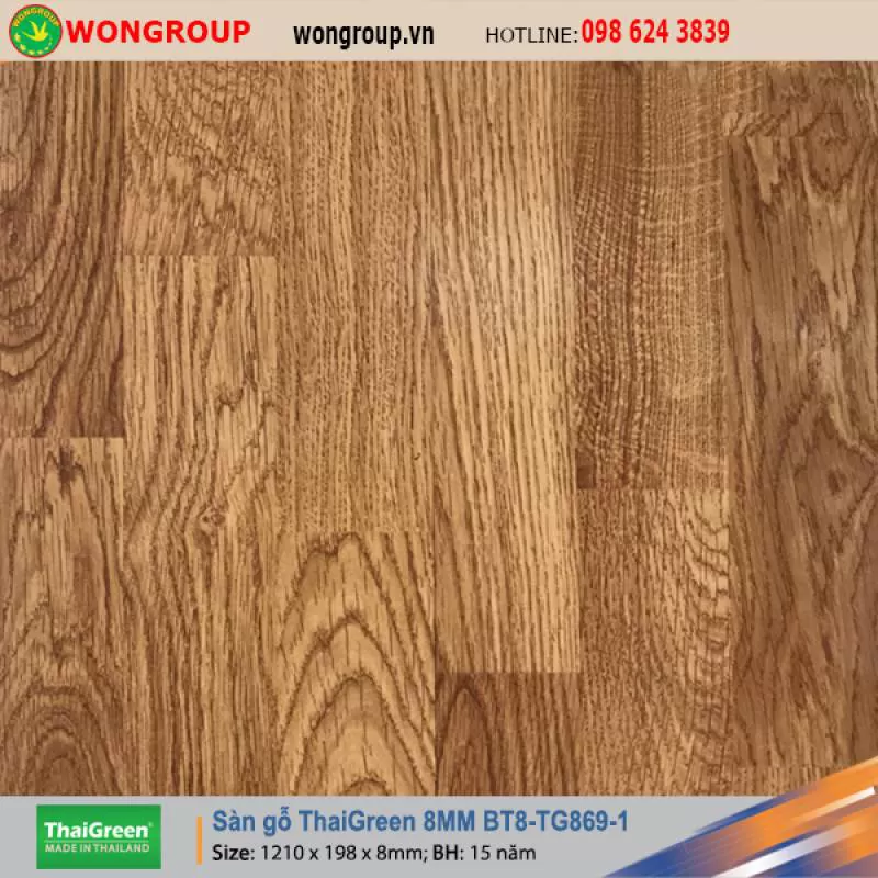 Sàn gỗ ThaiGreen BT8-TG869-1