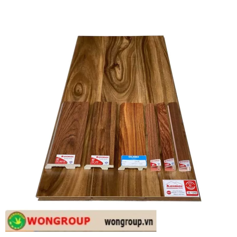 Sàn gỗ Kosmos New 8mm bản nhỏ - M199