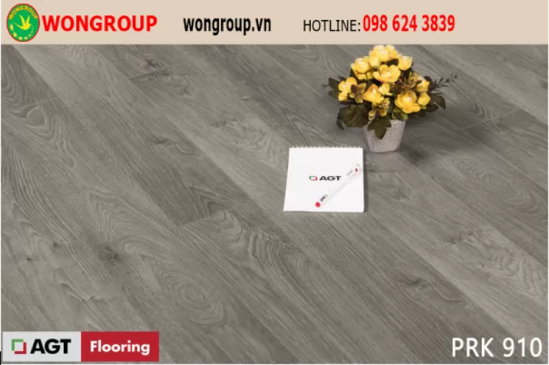 Sàn gỗ AGT EFFECT PRK 910 - bản nhỏ 12mm