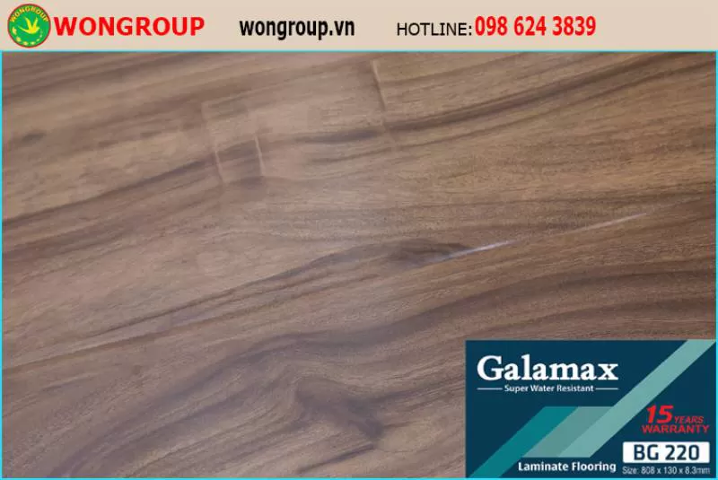 Sàn gỗ công nghiệp Galamax BG220