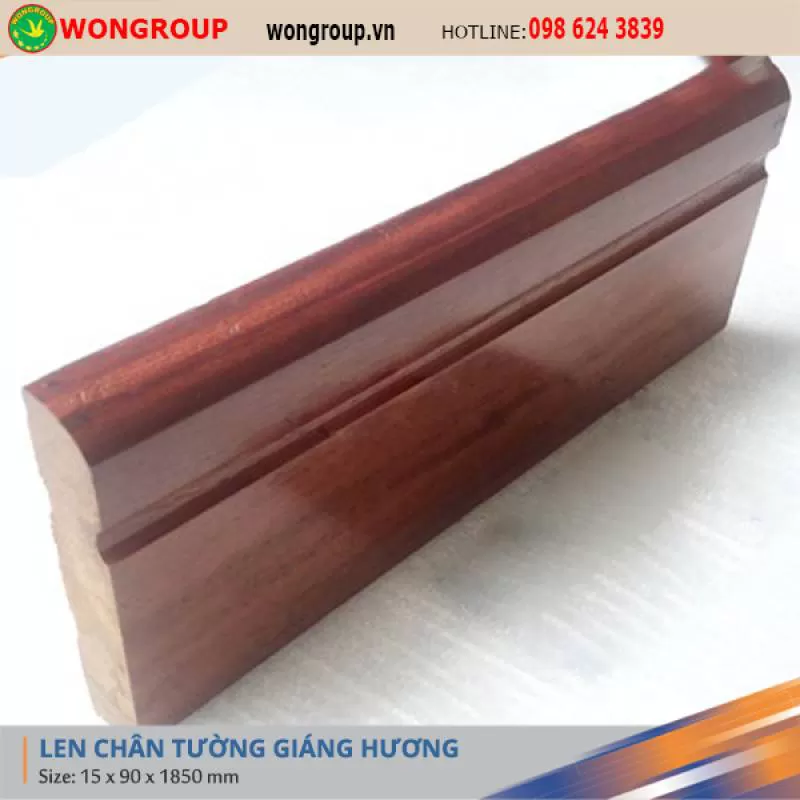 Phào chân tường Giáng Hương