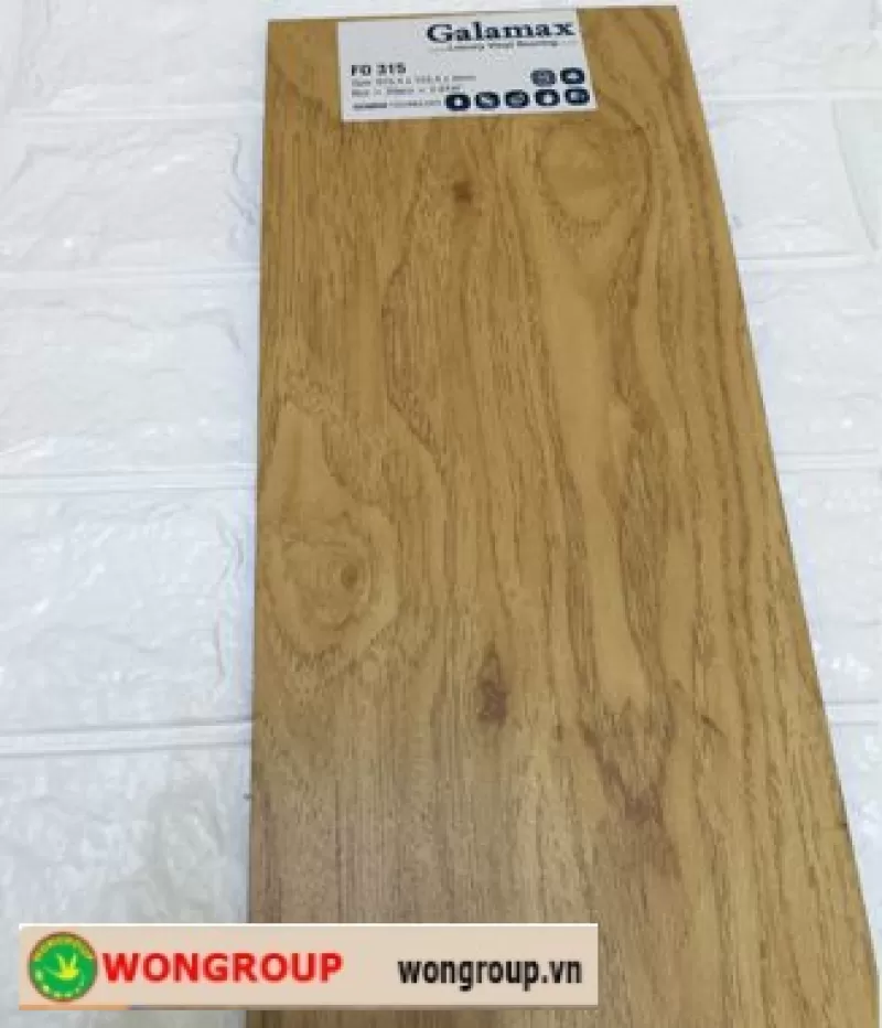 Sàn nhựa LVT Galamax 3mm - FO315