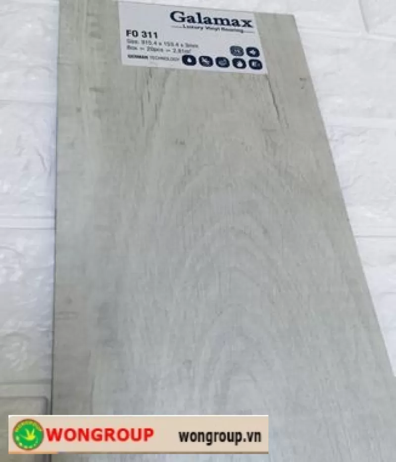 Sàn nhựa LVT Galamax 3mm - FO311