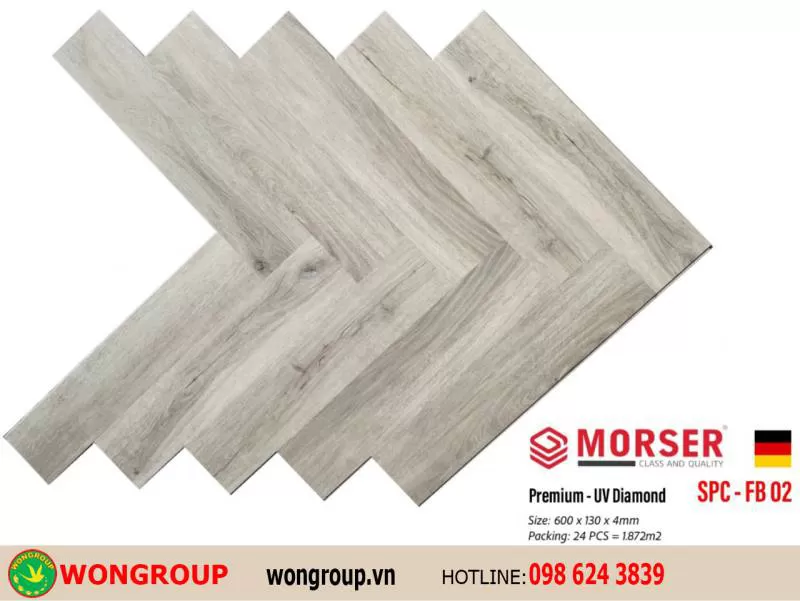 Sàn Nhựa Xương Cá Morser FB02