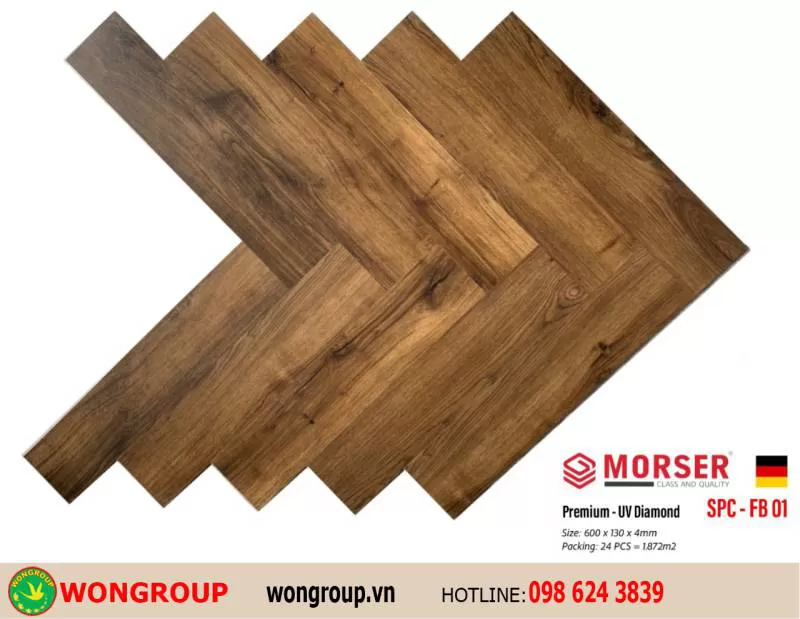 Sàn Nhựa Xương Cá Morser FB01