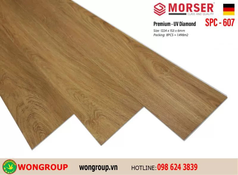 Sàn Nhựa Morser SPC C607 6mm