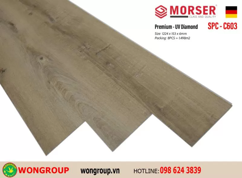 Sàn Nhựa Morser SPC C603 6mm