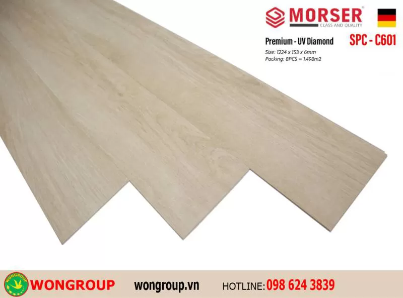 Sàn Nhựa Morser SPC C601 6mm