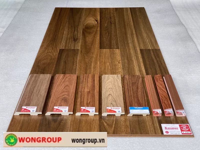 Sàn gỗ Kosmos New 8mm bản lớn - S297