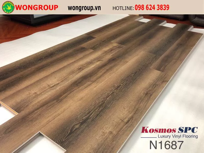 Sàn nhựa hèm khóa Kosmos SPC 4mm - N1687