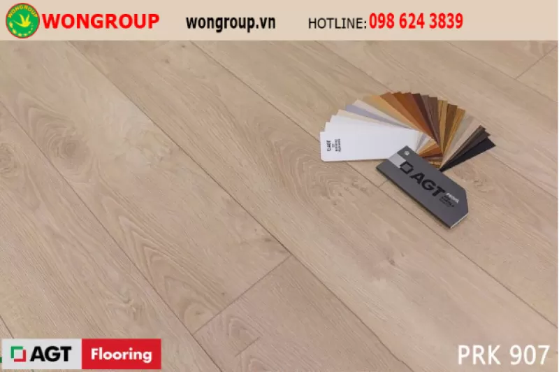 Sàn gỗ AGT EFFECT PRK907 - bản nhỏ 12mm