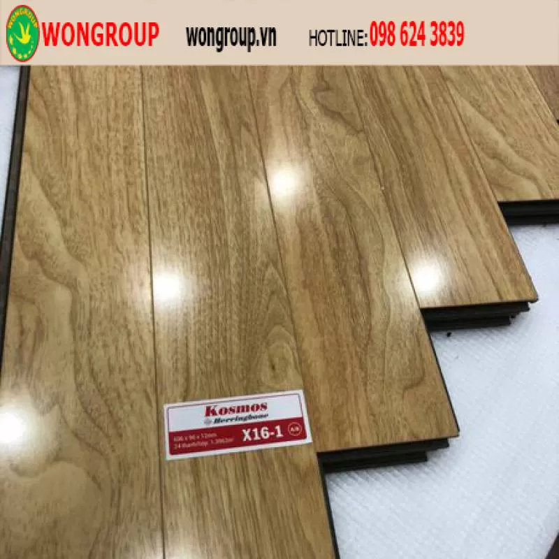 Sàn Gỗ Xương Cá Kosmos X16-1