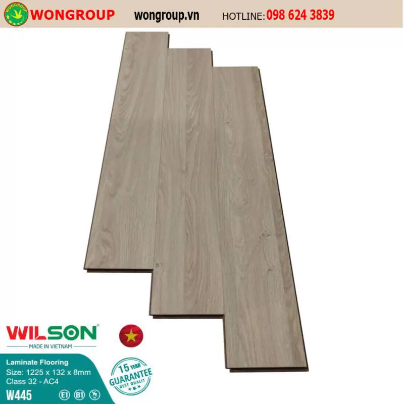 Sàn Gỗ Wilson 8mm W445