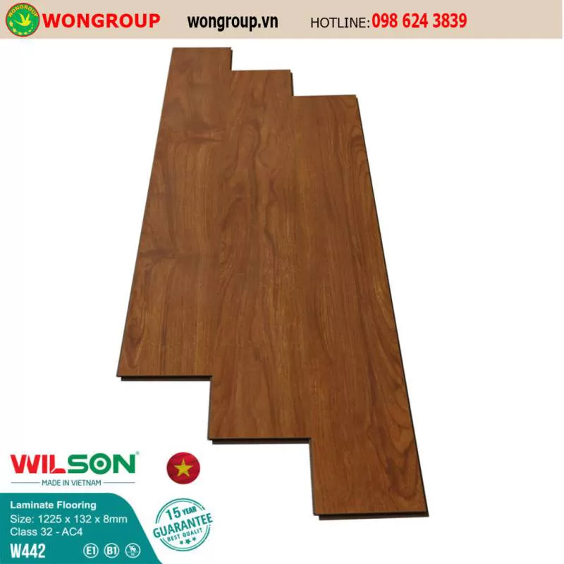 Sàn Gỗ Wilson 8mm W442