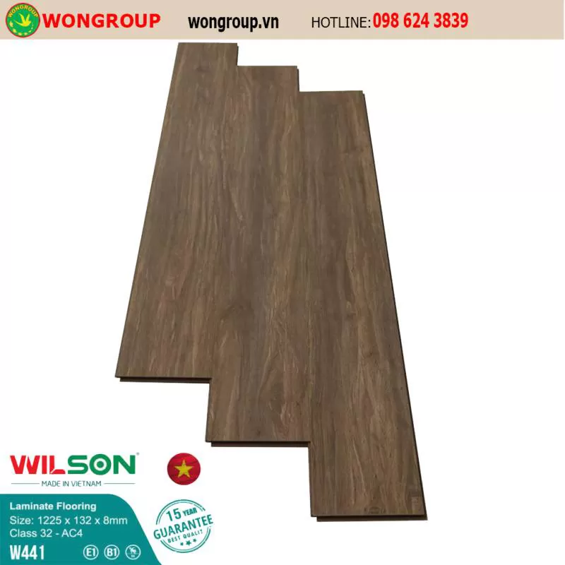 Sàn Gỗ Wilson 8mm W441