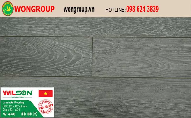 Sàn Gỗ Wilson 8mm W440