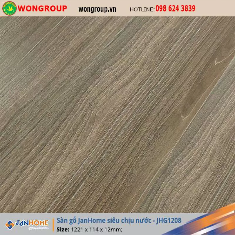 Sàn gỗ JanHome Aqua - JHG1208