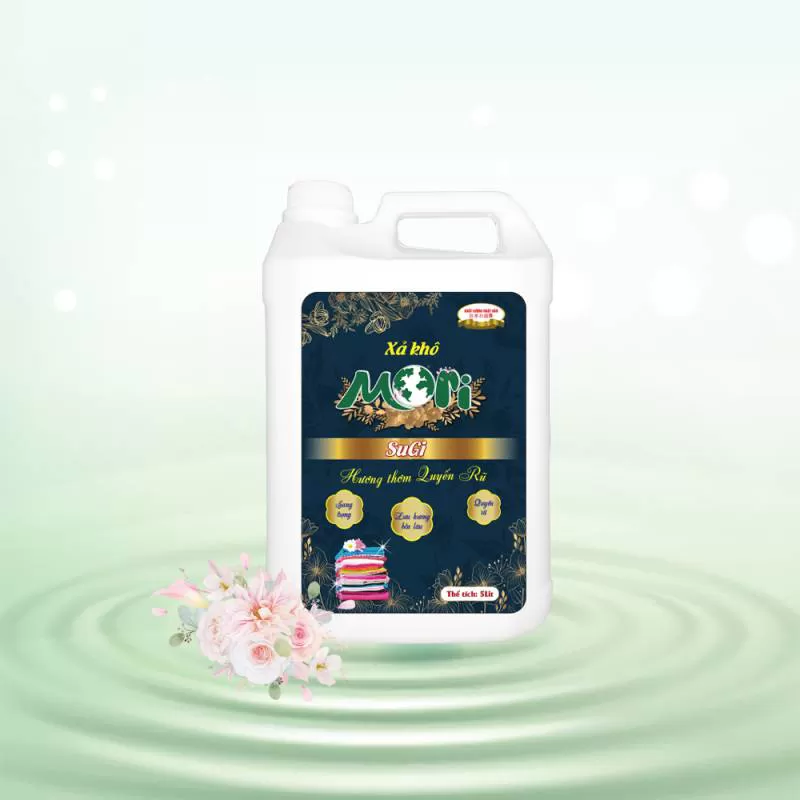 Xả khô Mori Sugi X5 lưu hương 5L