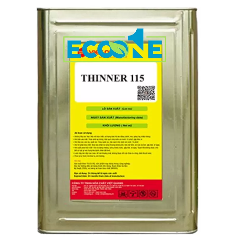 Chế phẩm tẩy rửa dầu mỡ, lau máy- Thinner 115