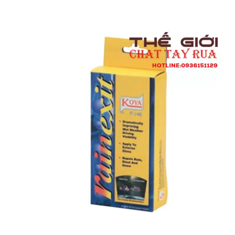 Chất phủ gương xe chống bám nước mưa