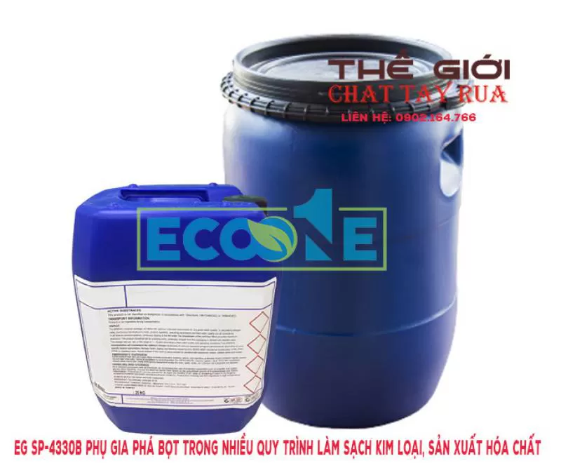 EG SP-4330B PHỤ GIA PHÁ BỌT TRONG NHIỀU QUY TRÌNH LÀM SẠCH KIM LOẠI, SẢN XUẤT HÓA CHẤT 