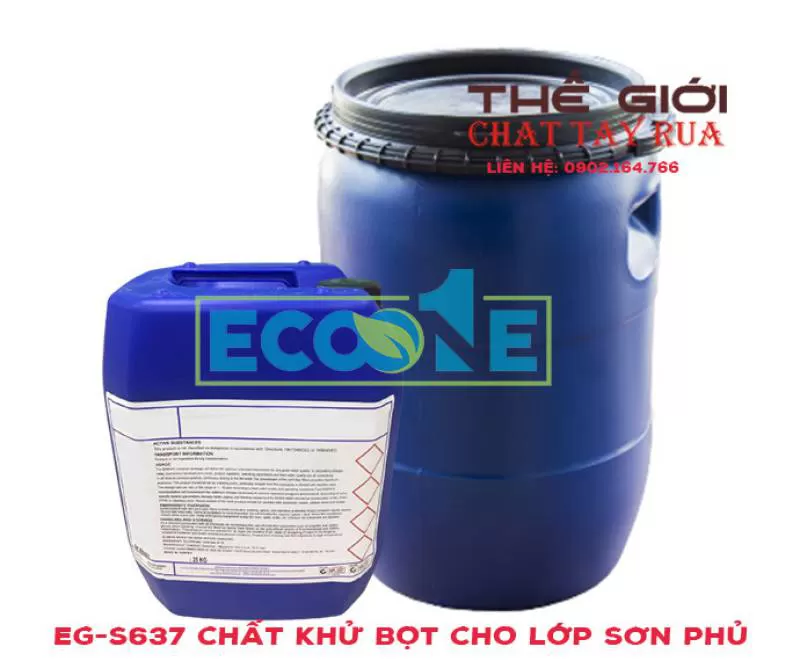EG-S637 CHẤT KHỬ BỌT CHO LỚP SƠN PHỦ