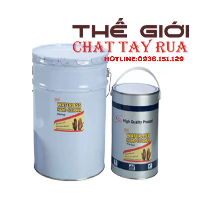 HÓA CHẤT RỬA TAY CHO CÔNG NHÂN NHÀ MÁY Waterless Hand Cleaner (with sand)
