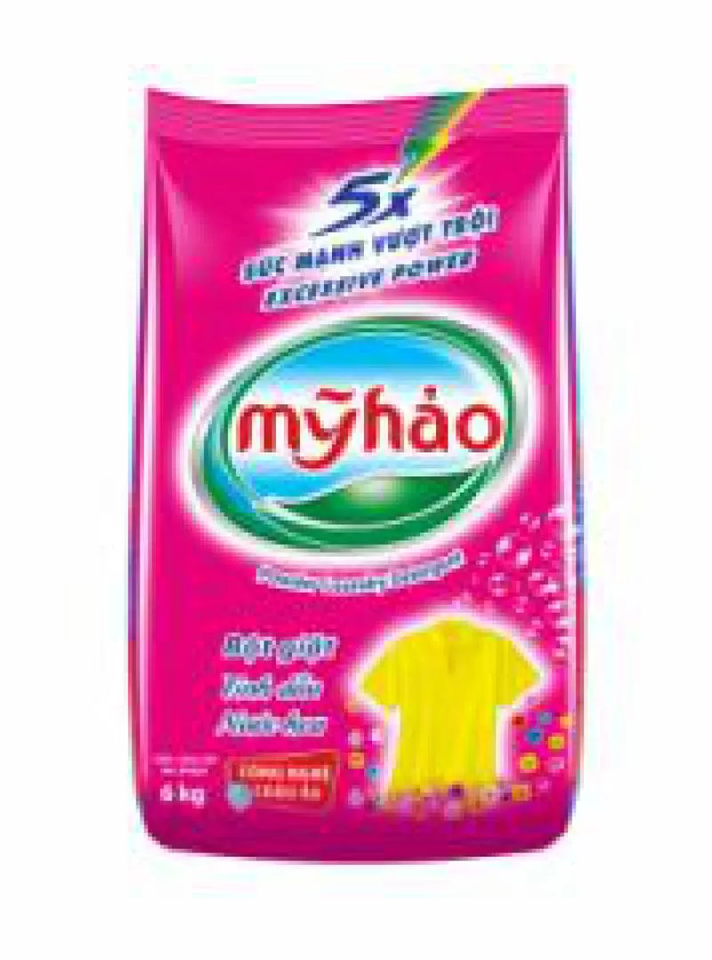 Bột Giặt Mỹ Hảo (6 Kg) - TRẮNG SẠCH Tinh Dầu Nước Hoa