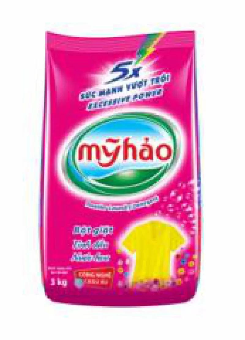 Bột Giặt Mỹ Hảo (3 Kg) - TRẮNG SẠCH Tinh Dầu Nước Hoa