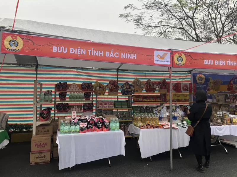 Gian hàng Haso có mặt tại Hội chợ Bưu điện tỉnh Bắc Ninh