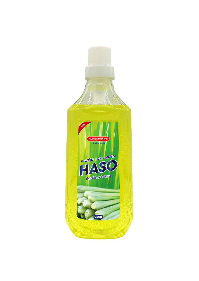 NƯỚC LAU SÀN HASO HƯƠNG SẢ CHANH - 950G