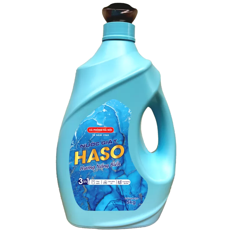 NƯỚC GIẶT HASO HƯƠNG NẮNG BIỂN - 5KG