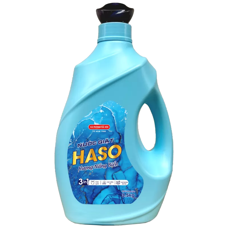 NƯỚC GIẶT HASO HƯƠNG NẮNG BIỂN - 3.5KG