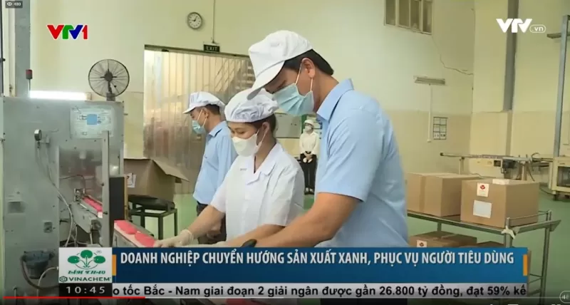 Công ty CP Xà phòng Hà Nội trong chương trình "Tiêu dùng thông thái" VTV