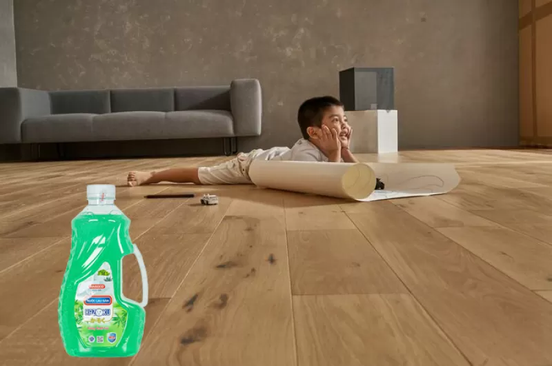 BÍ QUYẾT ĐỂ CÓ MỘT SÀN NHÀ SẠCH BÓNG VÀ KHÔNG GIAN THƠM MÁT