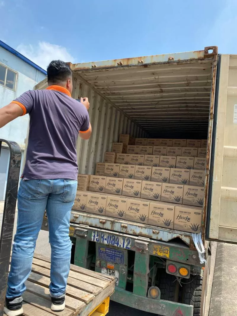 Báo Dân Trí: Nước rửa tay HASOCO Việt Nam xuất khẩu ra thị trường quốc tế