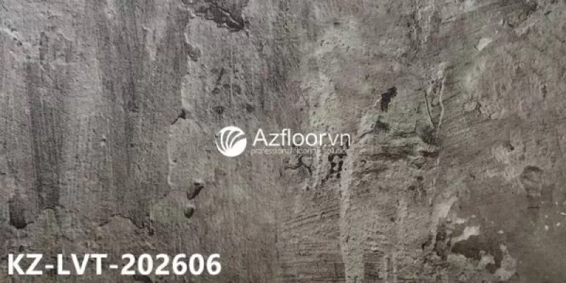 Sàn vinyl bê tông 2ly KZ-LVT-202606