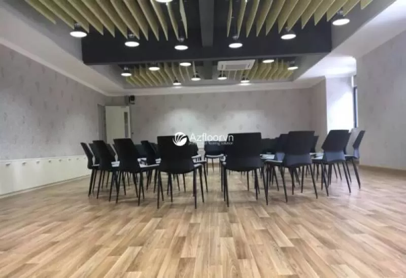 Sàn nhựa hèm khóa vân gỗ SP