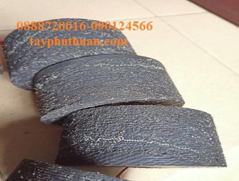 ĐỆM GIẢM CHẤN CAO SU CÓ BỐ