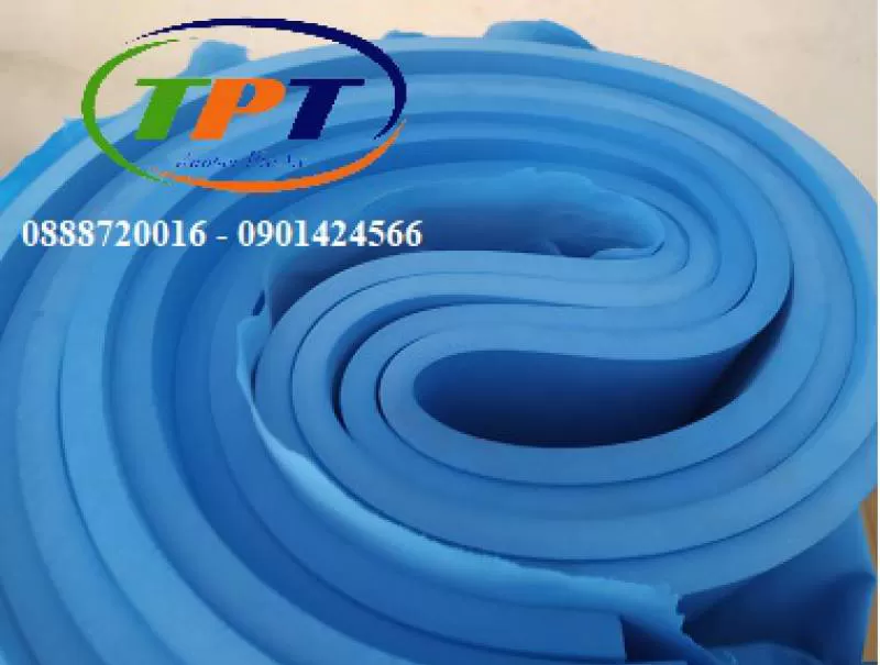 Mút xốp eva xanh dương 15mm