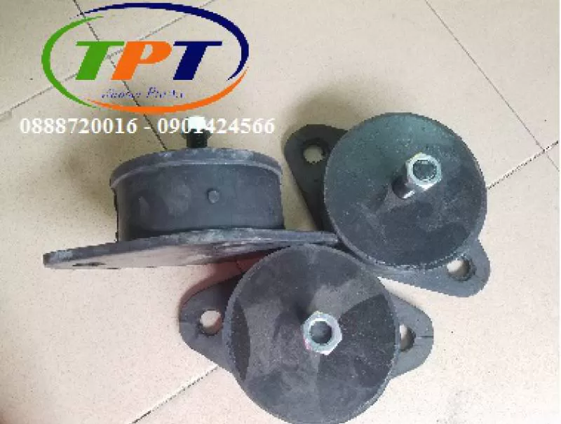 Đế cao su có 2 tai