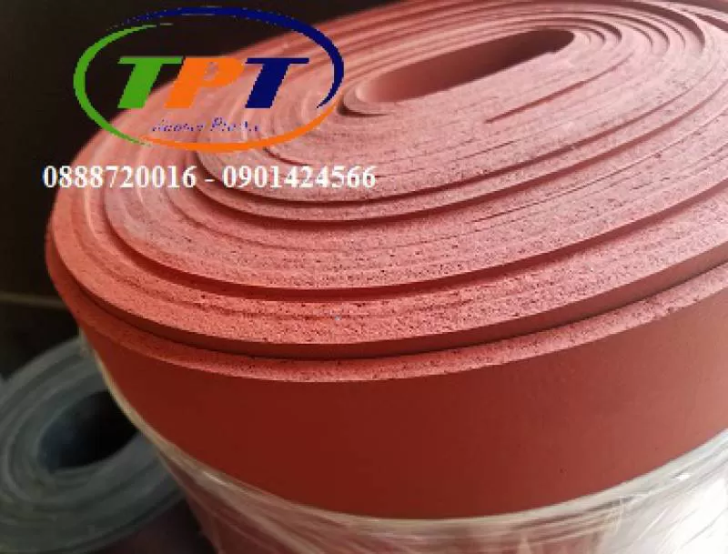 Tấm silicone xốp dày 5mm