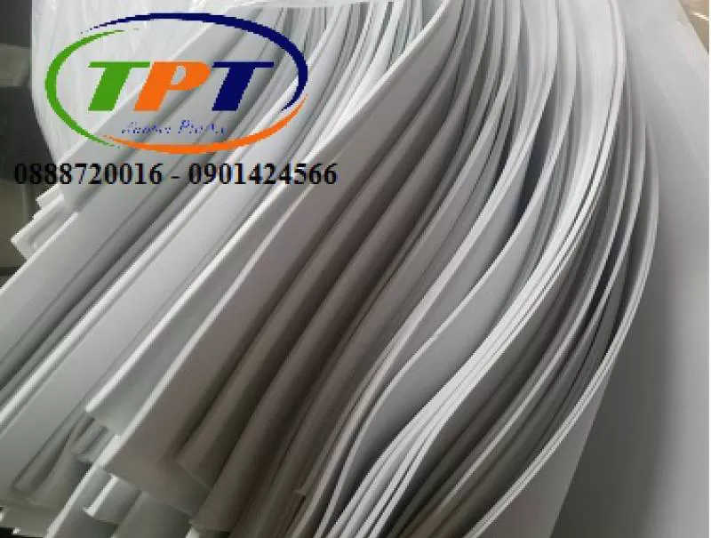 Mút xốp eva màu trắng 2mm