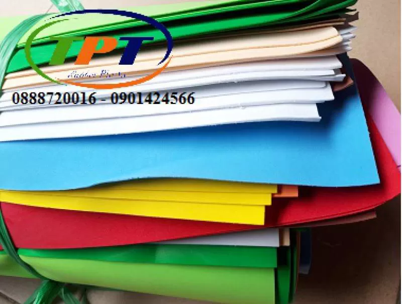 Mút eva xốp mỏng nhiều màu