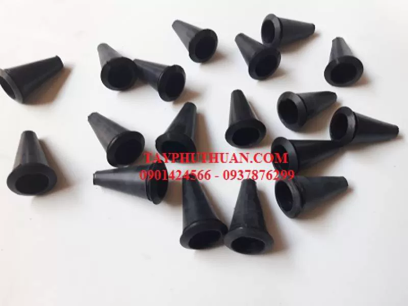 nut cao su luồng dây điện cao 45mm